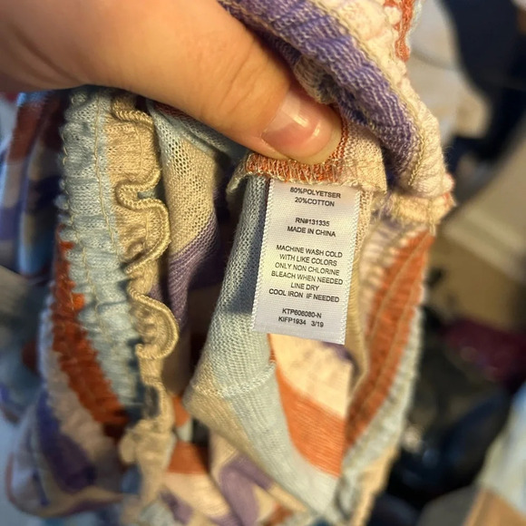 NWT SOCIALITE STRIPED BANDED TEE - Picture 4 of 4